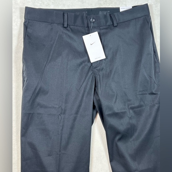 NWT Nike Dri-Fit Black 34W 34L Performance Golf Standard Fit Pants - Picture 5 of 12